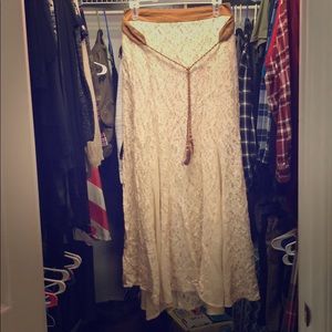 Flying tomato maxi skirt!